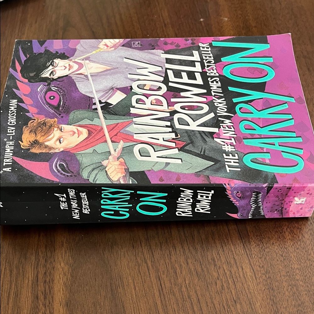 📕 3/$15 Rainbow Rowell 'Carry On' Book - Picture 3 of 7